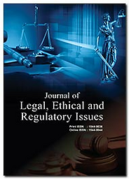 Journal of legal, ethical and regulatory issues