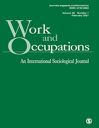 Work and occupations : an international sociological journal