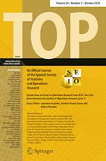 Top : an Official Journal of the Spanish Society of Statistics and Operations Research
