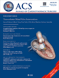 Annals of cardiothoracic surgery