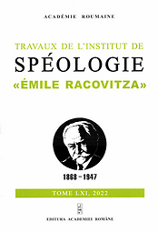 Travaux de l'Institut de spéologie Émile Racovitza