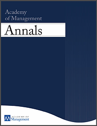 Academy of management annals