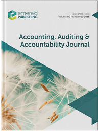 Accounting auditing & accountability journal