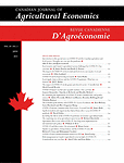 Canadian journal of agricultural economics