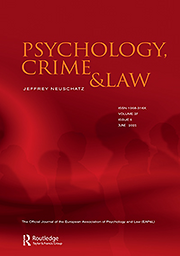 Psychology, crime & law
