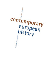 Contemporary European history
