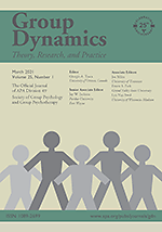 Group dynamics : theory, research and practice