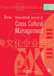 International journal of cross cultural management