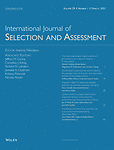 International journal of selection and assessment