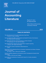 Journal of accounting literature