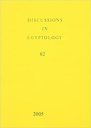 Discussions in egyptology