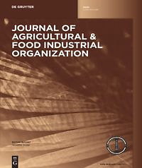 Journal of agricultural & food industrial organization