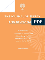 Journal of energy and development