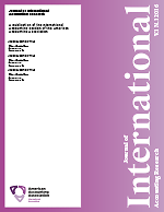 Journal of international accounting research