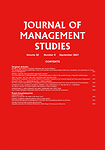 Journal of management studies