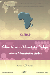 Cahiers africains d'administration publique