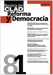 Reforma y democracia : revista del CLAD