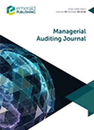Managerial auditing journal