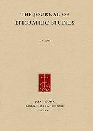 Journal of Epigraphic studies