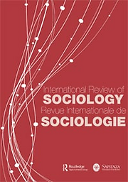 Revue internationale de sociologie = International review of sociology