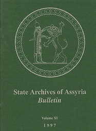 State Archives of Assyria. Bulletin