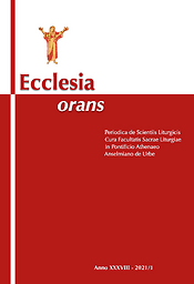 Ecclesia orans : Periodica de scientiis liturgicis