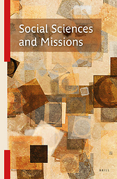 Social sciences and missions = Sciences sociales et missions
