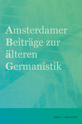Amsterdamer Beiträge zur älteren Germanistik