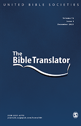 Bible translator