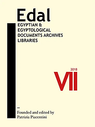 Egyptian & Egyptological Documents, Archives, Libraries
