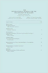 International journal for the psychology of religion