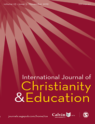 International journal of Christianity & education