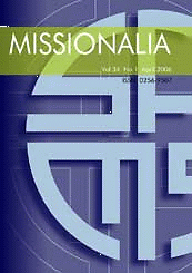 Missionalia : Southern African Journal of Missiology