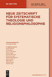 Neue Zeitschrift für systematische Theologie und Religionsphilosophie