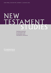 New Testament studies