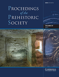 Proceedings of the Prehistoric Society