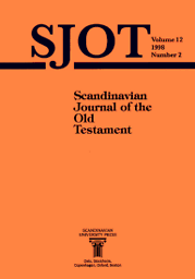 SJOT : Scandinavian Journal for the Old Testament