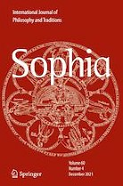 Sophia : a journal for discussion in philosophical theology