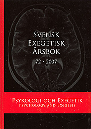 Svensk exegetisk årsbok = Swedish Exegetical Yearbook