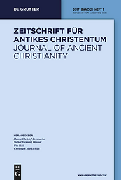 Zeitschrift für antikes Christentum = Journal of Ancient Christianity