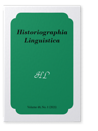 Historiographia linguistica