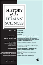 History of the human sciences