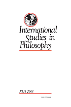 International studies in the philosophy of science