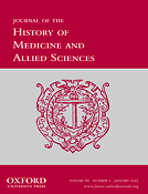 Journal of the history of medicine and allied science