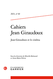 Cahiers Jean Giraudoux