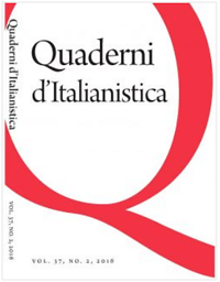Quaderni d'Italianistica