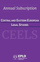 Central and Eastern European legal studies
