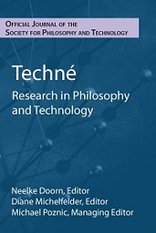 Techné : Research in philosophy & technology