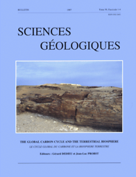 Sciences géologiques. Bulletin
