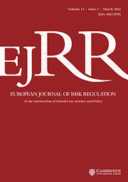European journal of risk regulation